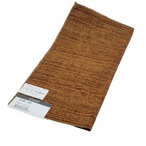 Kravet Candice Olson Fabric Sample‎ Delectable Cognac Brown/Red Textured Remnant